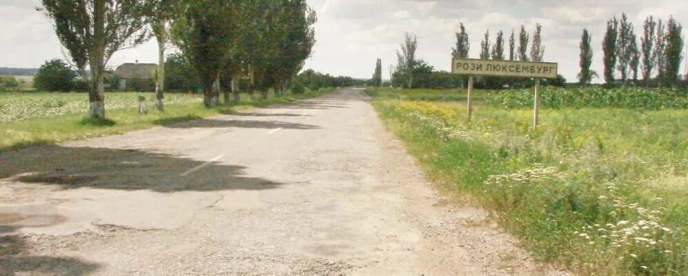 Село люксембург. Село розы Люксембург Добропольский. Село роза Люксембург Донецкая область. Донецкая область Добропольский район село роза Люксембург. Село роза Люксембург Новоазовского района.