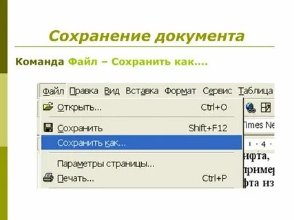 Леня сохранил файл