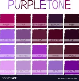 Color Tone Name Swatch Vector Images (47) .