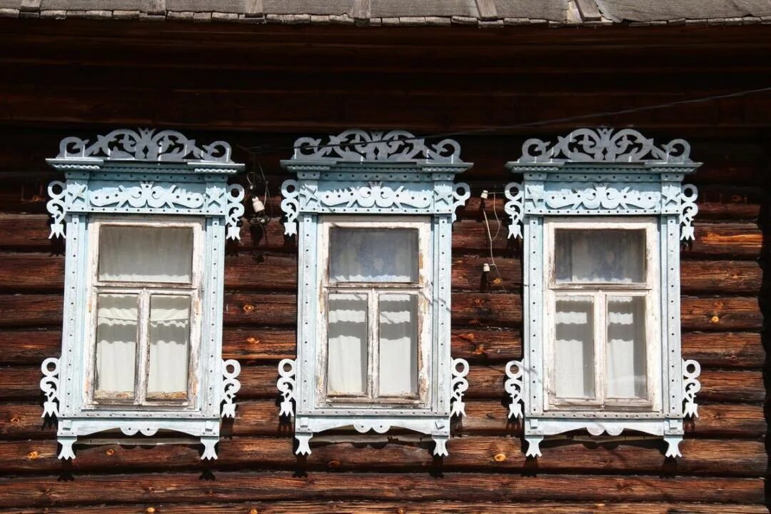 Коломна Русская архитектура, Оконные наличники, Деревенские окна