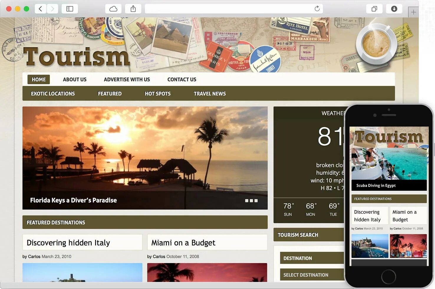 Local featured. Tourism website. WORDPRESS туризм плагин. Tourism Template. Шаблон WORDPRESS Holidays.