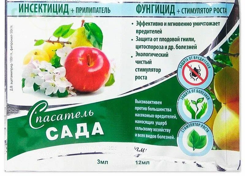 Когда обрабатывать деревья чистым садом