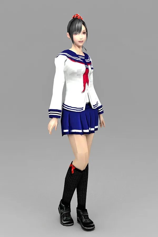 Schoolgirl 3. Highfleet 3d. Highfleet форма. Satomi character модель. 3d girls School.