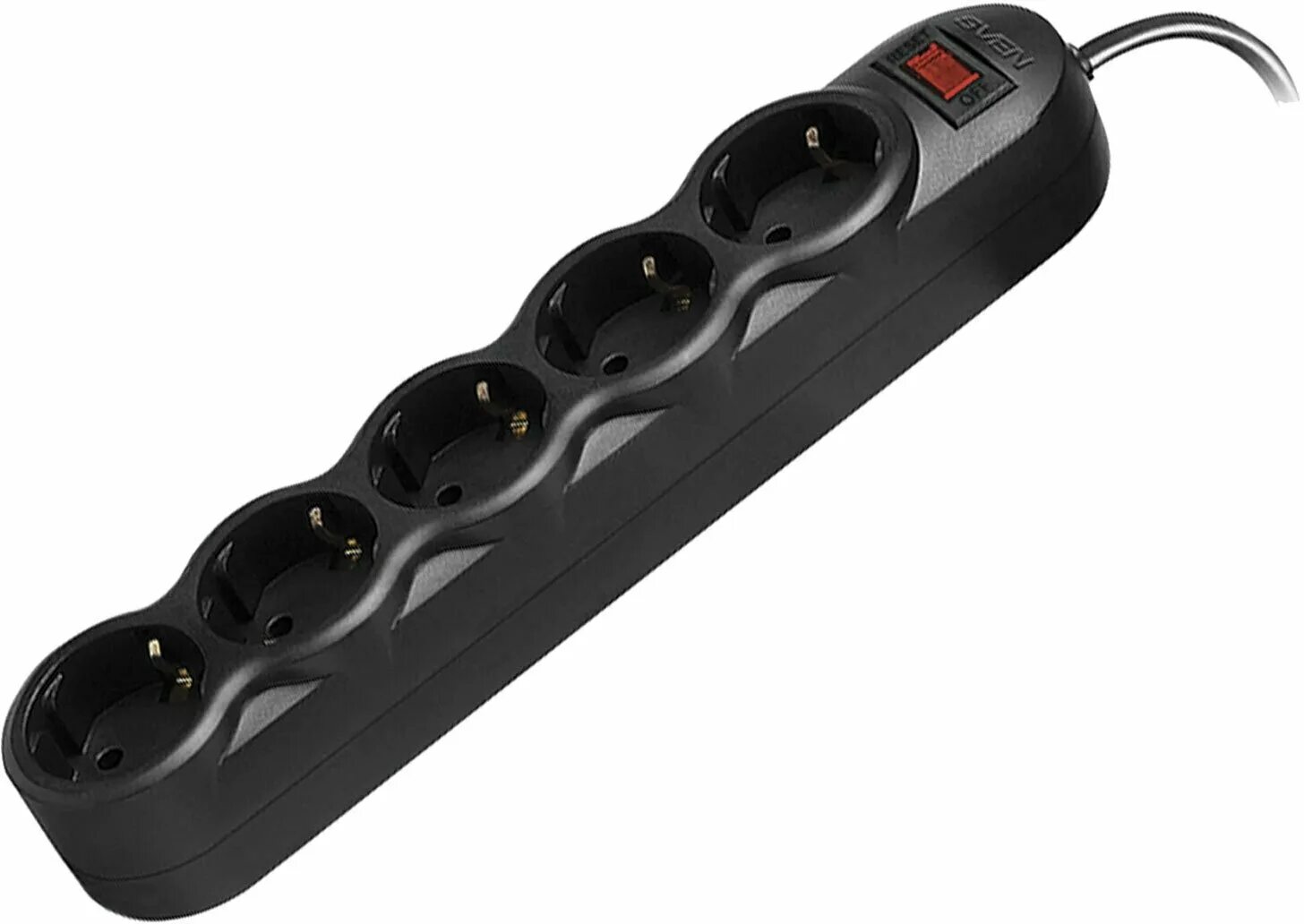 сетевой фильтр sven fort pro black 1. удлинитель sven platinum pro. сетевой фильтр sven. 8 м (3 розетки) серый (sv-015190). 1 м серый.