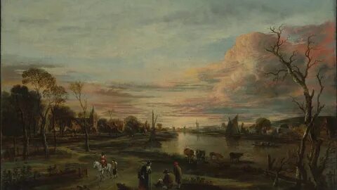 4K ART Frame ┃ change ┃ Aert van der Neer ┃ landscape painting ┃ classical music