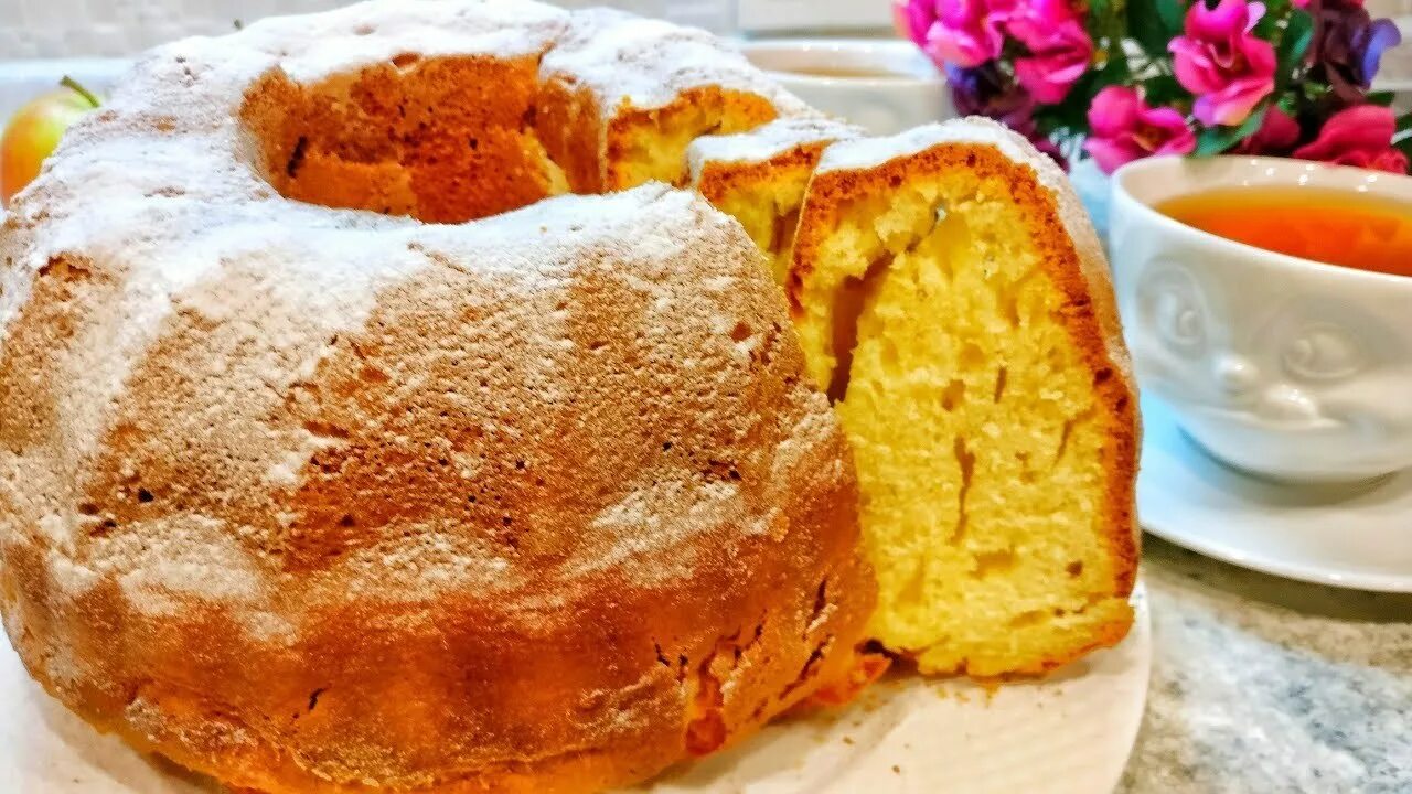 Рецепт пышных кексов на кефире