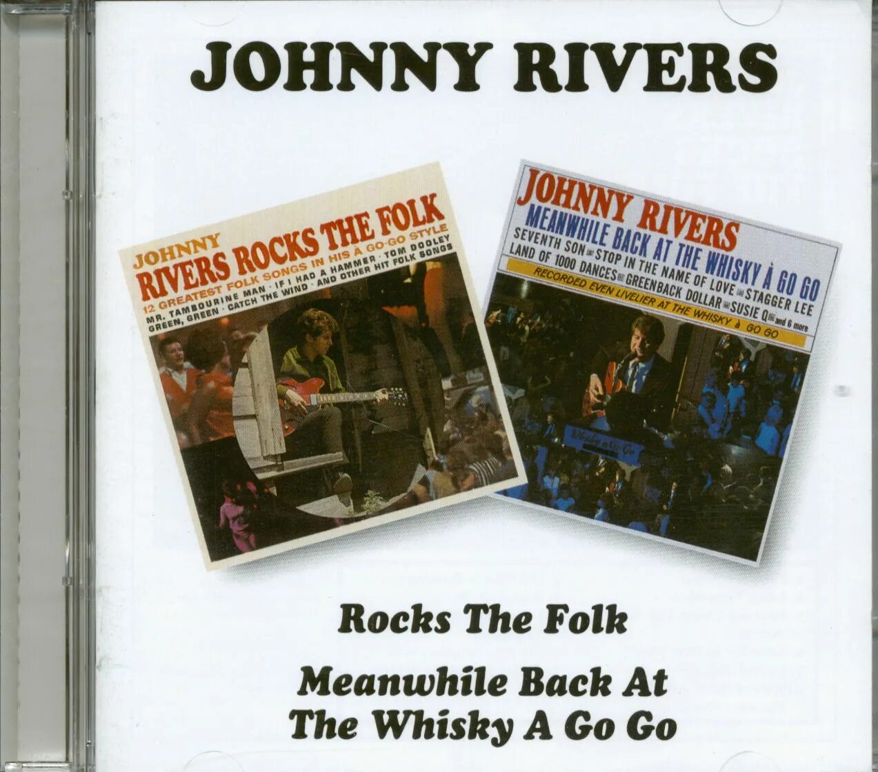 Back on the rocks. Johnny rivers meanwhile back at the whisky a go go. джонни риверс. johnny rivers here we a go go again.