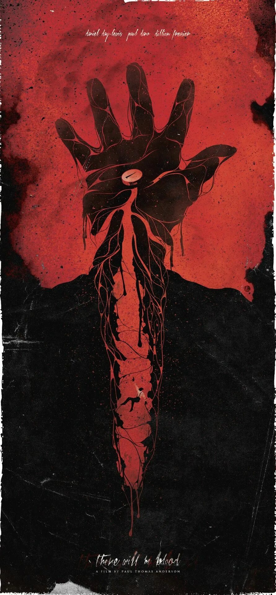 We will be blood. We will be blood. We will be blood. Paul dano there will be blood. Alternative poster.