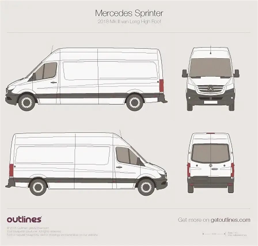 Карта спринтер. Mercedes Sprinter Blueprint. Mercedes Sprinter вектор. Мерседес Спринтер габариты кузова. Mercedes-Benz Sprinter 2015 габариты.
