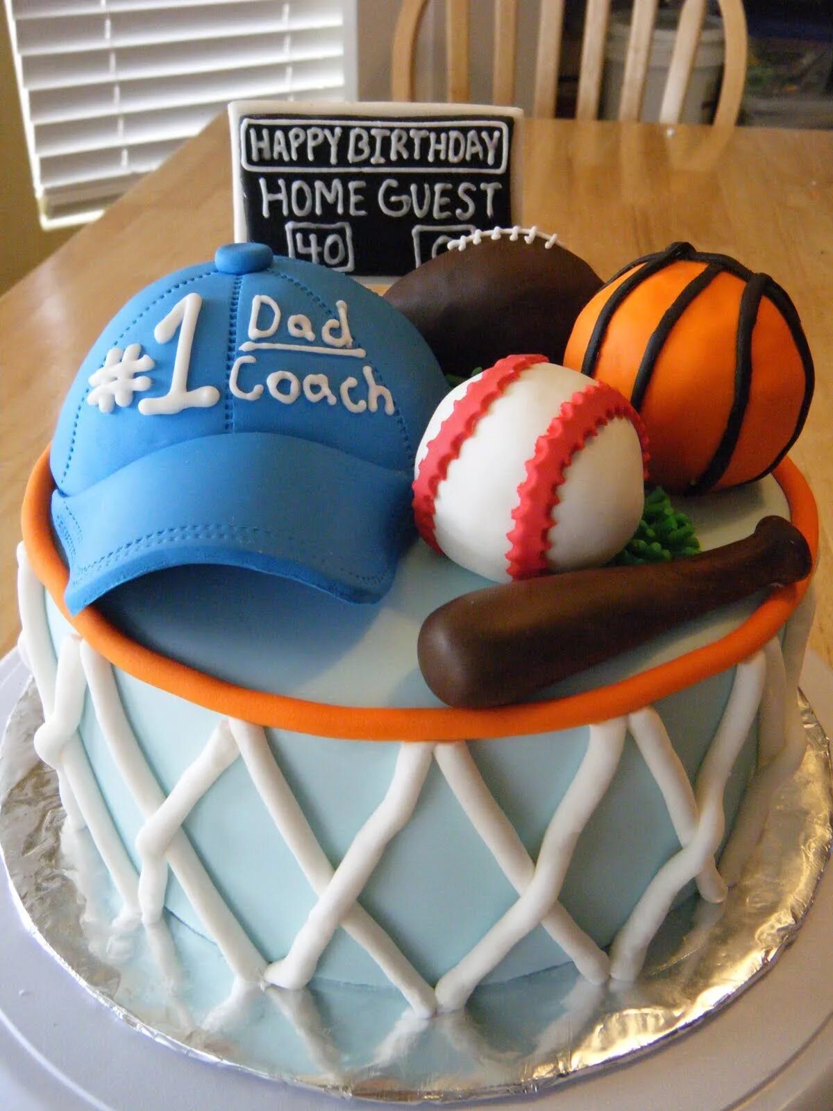 Running cake