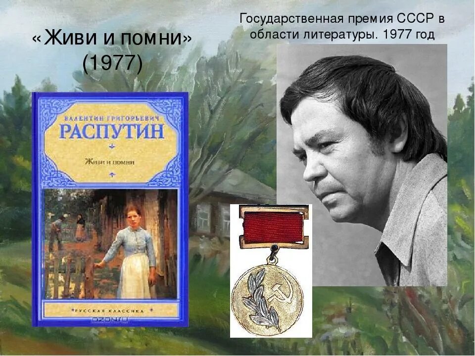 Живи и Помни Распутина. Повести а.г.Распутина «живи и Помни».