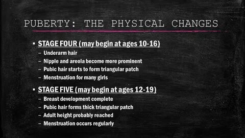 Puberty education videos