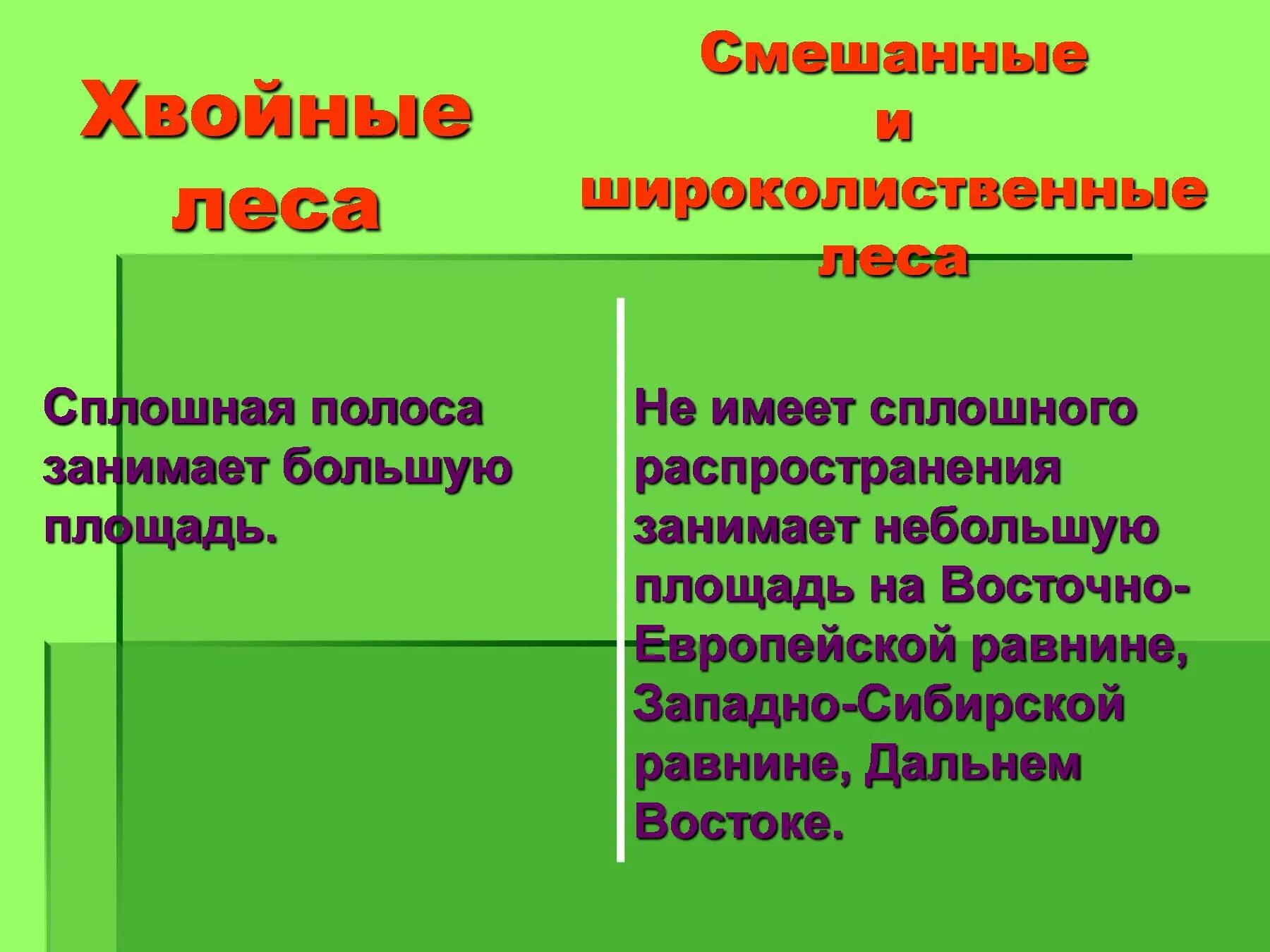 Различие леса. Зона смешанные широколиственные хвойные леса. Хвойные лиственные и смешанные леса. Сравнение хвойных и лиственных лесов. Сравнение хвойных и лиственных лесов таблица.