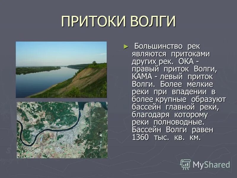 Как изменилась река волга. Реки Волга притоки реки Волга. Кама и Ока притоки Волги. Исток русло и Устье реки Волга. Левый приток Волги.