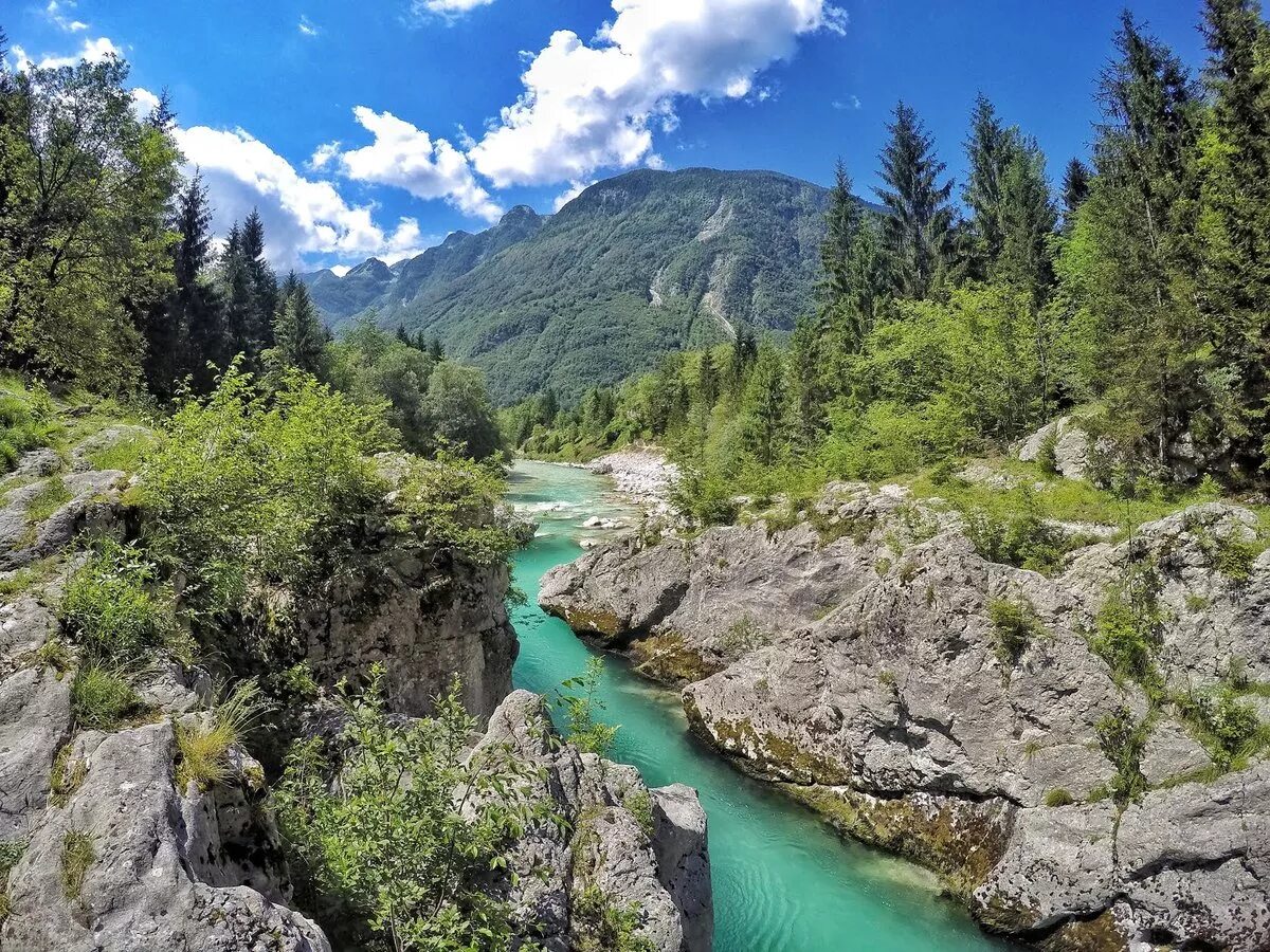 Долина реки. Долина реки соча. Soca Valley Словения. 9. Долина реки соча. Вьоса река.