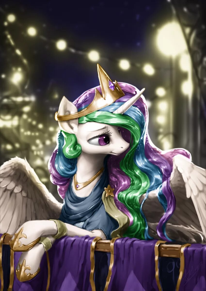 My little Pony принцесса Селестия