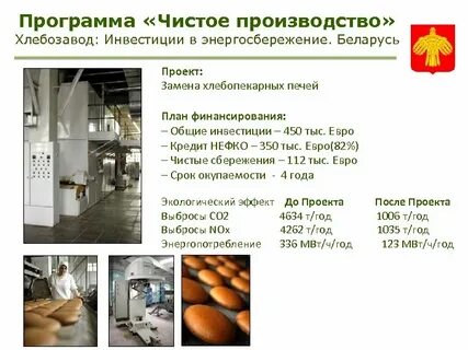 Список чистых производств