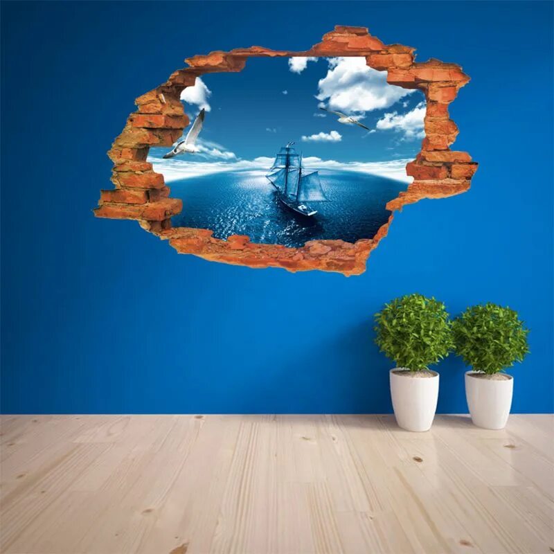 3 d ocean