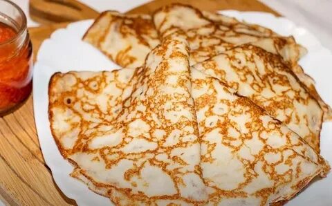 Блины на опаре с сухими дрожжами