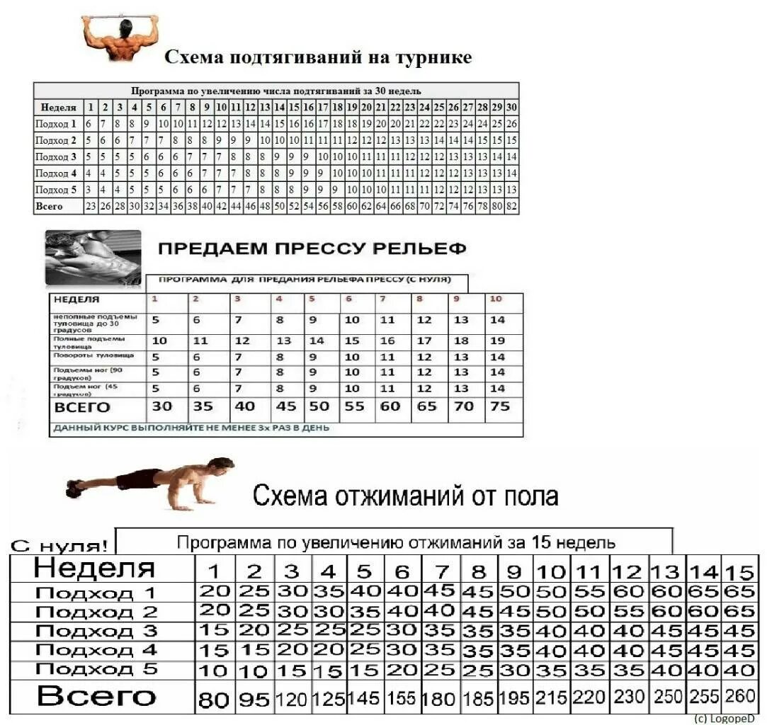 Схема подтягиваний на турнике для начинающих. Таблица подтягиваний на турнике для начинающих программа с нуля. Схема подтягивания на турнике с нуля для начинающих. Подтягивания схема тренировок. Увеличение количества подтягиваний