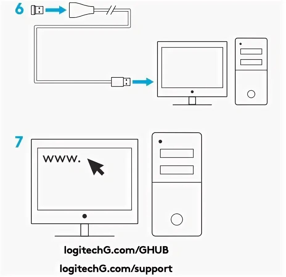 Logitech g304 как подключить. Лоджитеч g304.