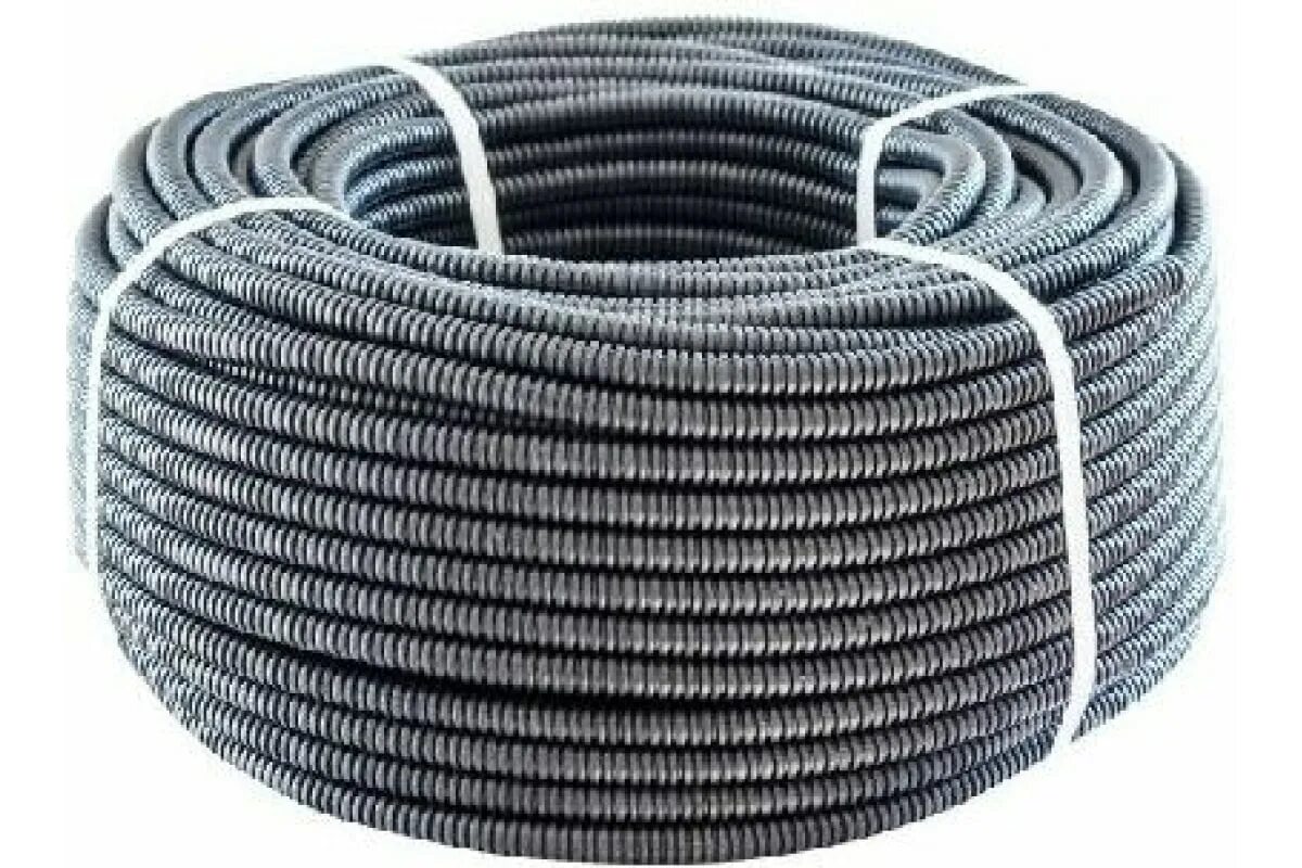 (уп. Труба гофр пнд 20мм черная безгалогенная. 15м) ruvinil 25001. Труба гофрированная пнд d20. Труба гофр.