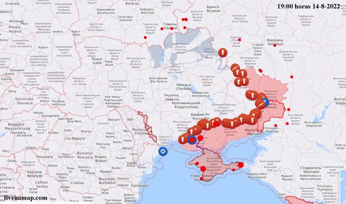 Где сейчас наши войска карта. Линия фронта на Украине 24 02 2022. Карта линии фронта на Украине. Карта боев Украина 2022. Карта спецоперации на Украине август 2022.