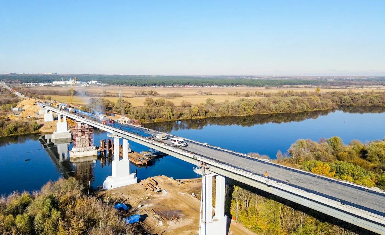 Новый мост через оку в рязани. Мост через реку Ока Симферопольское шоссе. Мост через оку Лужники Кашира. Мост м4 река Ока Кашира. Мост через реку оку в Рязани.