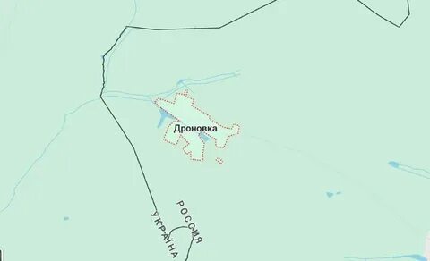 Дроновка на карте
