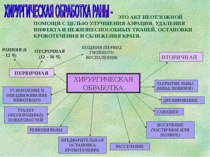 Раны хирургия лекция