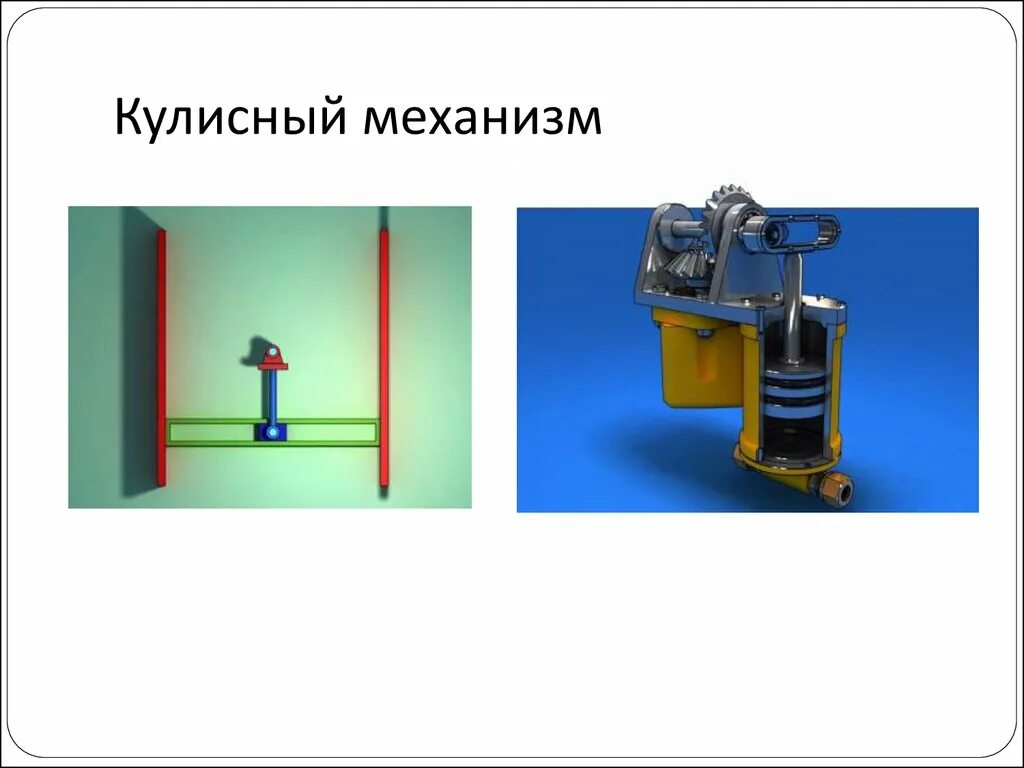 Применение кривошипно-кулисного механизма. Кривошипно-кулисный механизм с вращающейся кулисой. Кулисный механизм схема. Рычаг второго рода примеры. "кулисный механизм" "запорное устройство".