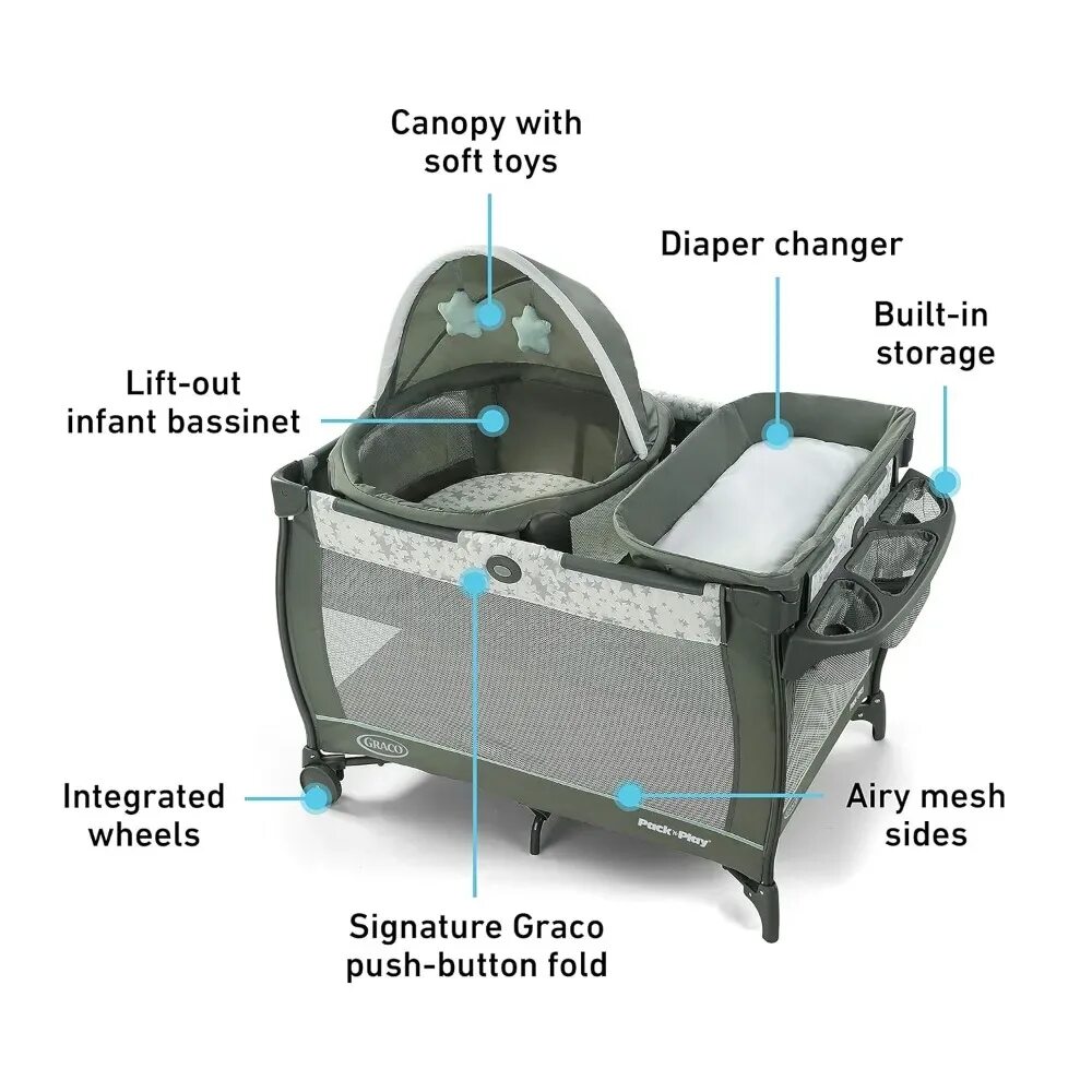 Как разложить кровать манеж. Кровать манеж graco инструкция. манеж graco. кровать манеж graco. манеж кровать инструкция.