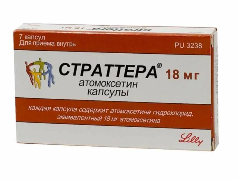 Атомоксетин препараты