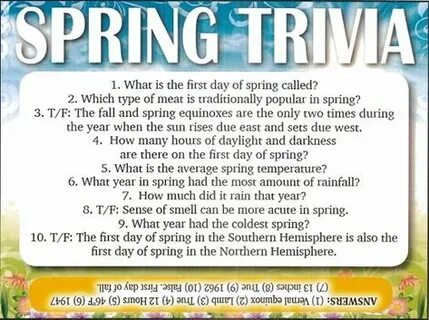 Spring quiz