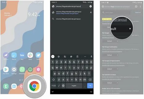 Chrome tabs