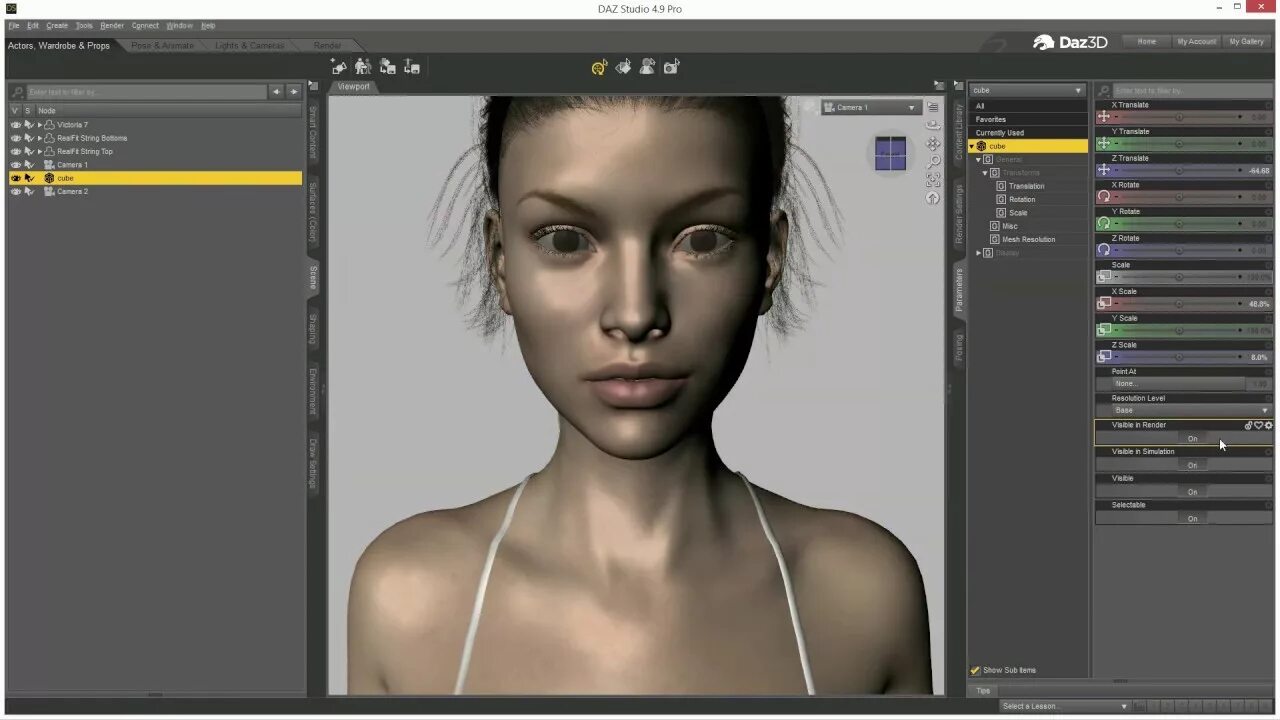 Render state