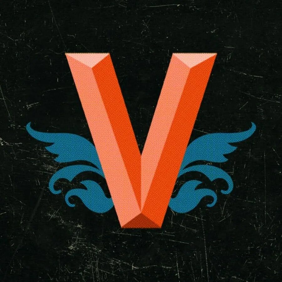 V. Крутая буква v. Буква v. Логотип с буквой v. Буква v арт.