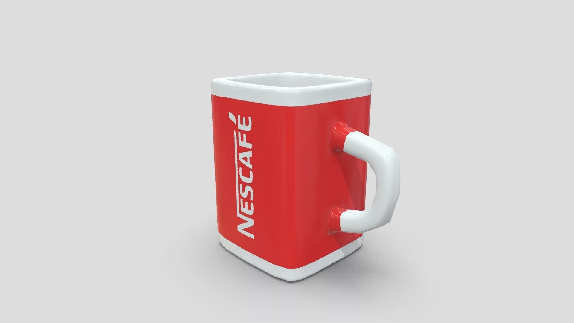 Infty 3 cup 3 infty. Чашка нескафе. cup 3d model. low poly cup. картинка кружки нескафе 128 128.