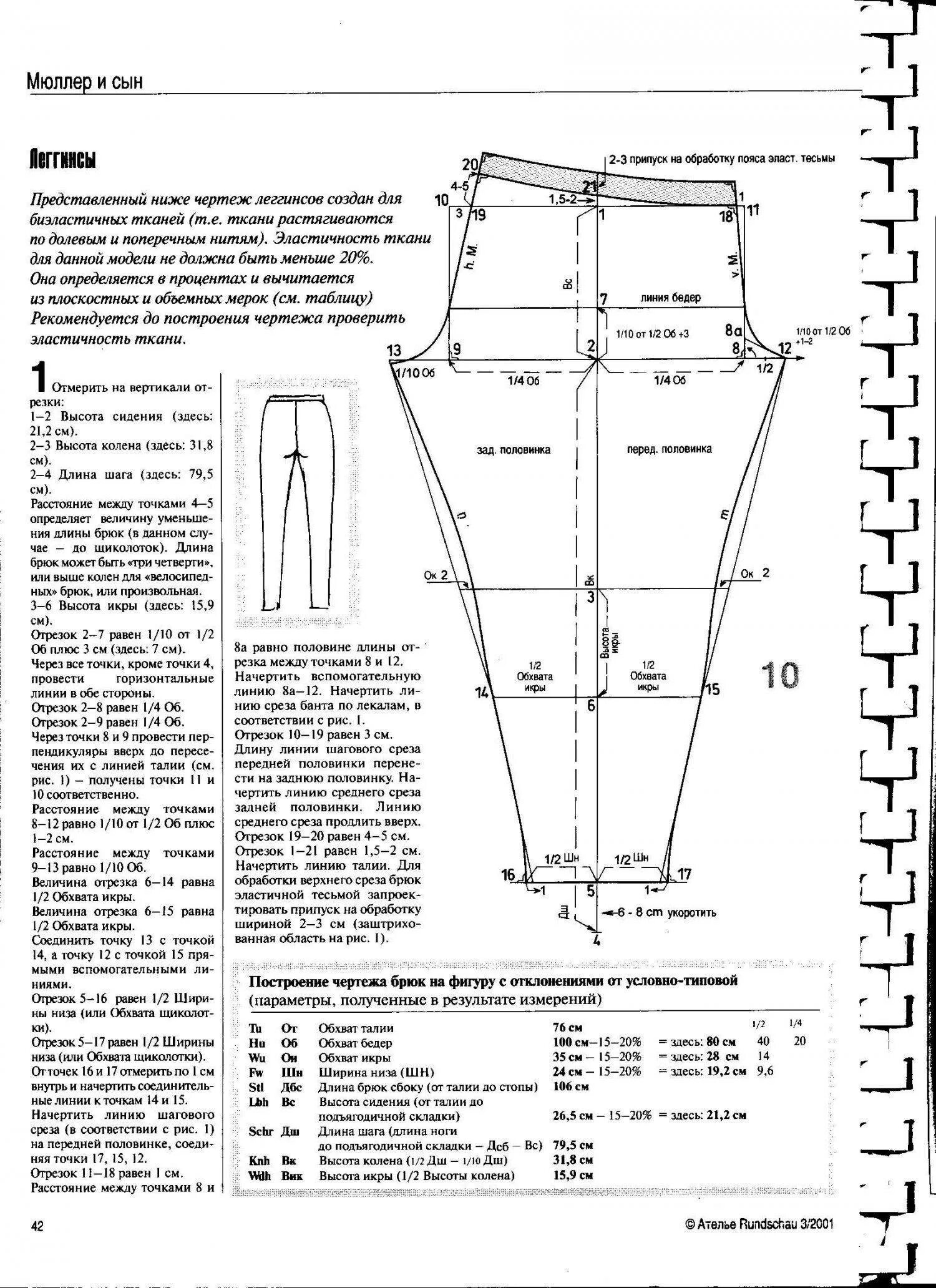 Схема женских брюк. Выкройка леггинсов по мюллеру. выкройка трикотажных брюк женских 50 размер. выкройка мужской трикотажных брюк 50 размера. построение лосин для девочки по мюллеру.