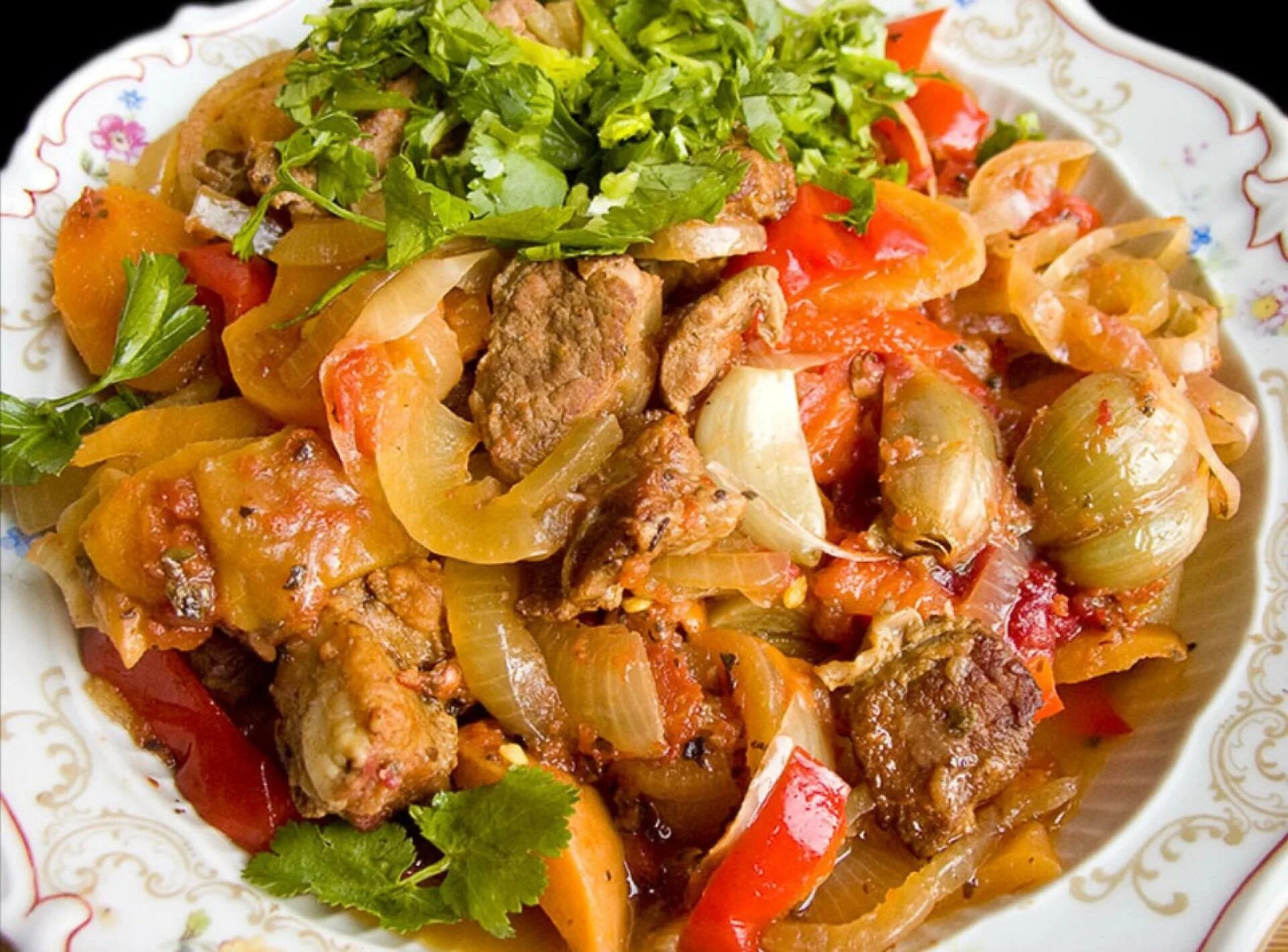 Армянское блюдо из говядины. Армянская кухня хашлама. хашлама по-армянски. армянская хашлама из говядины. хашлама армянская хашлама.