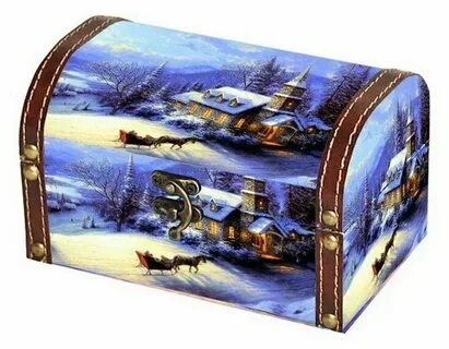 Новогодний подарок сундук