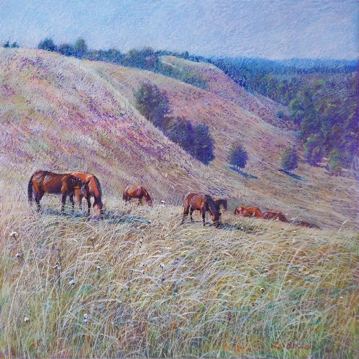 Картина степь. Художник Ренат Сербин. Картина художника Донская степь Ковыльная. Васнецов степь. Ковыли Верещагин.