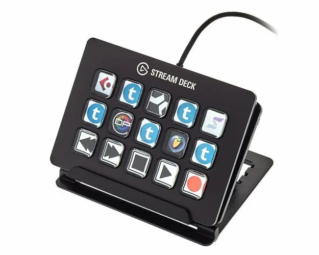 Клавиатура elgato stream deck xl. 2. Контроллер elgato stream deck. Elgato stream deck. Контроллер для стриминга.