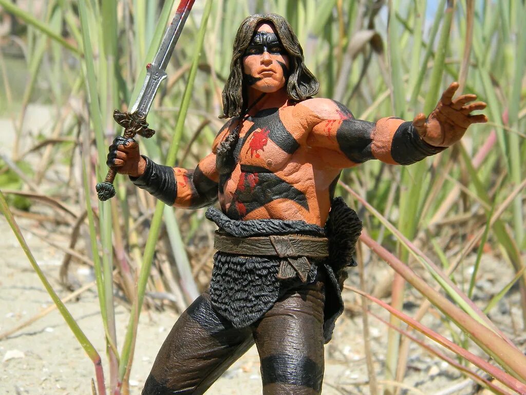 Конан 2024. Conan the Barbarian 1982. Рон Перлман Конан-варвар. Конан NECA.