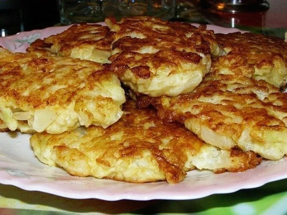 Капустные оладьи на кефире рецепт