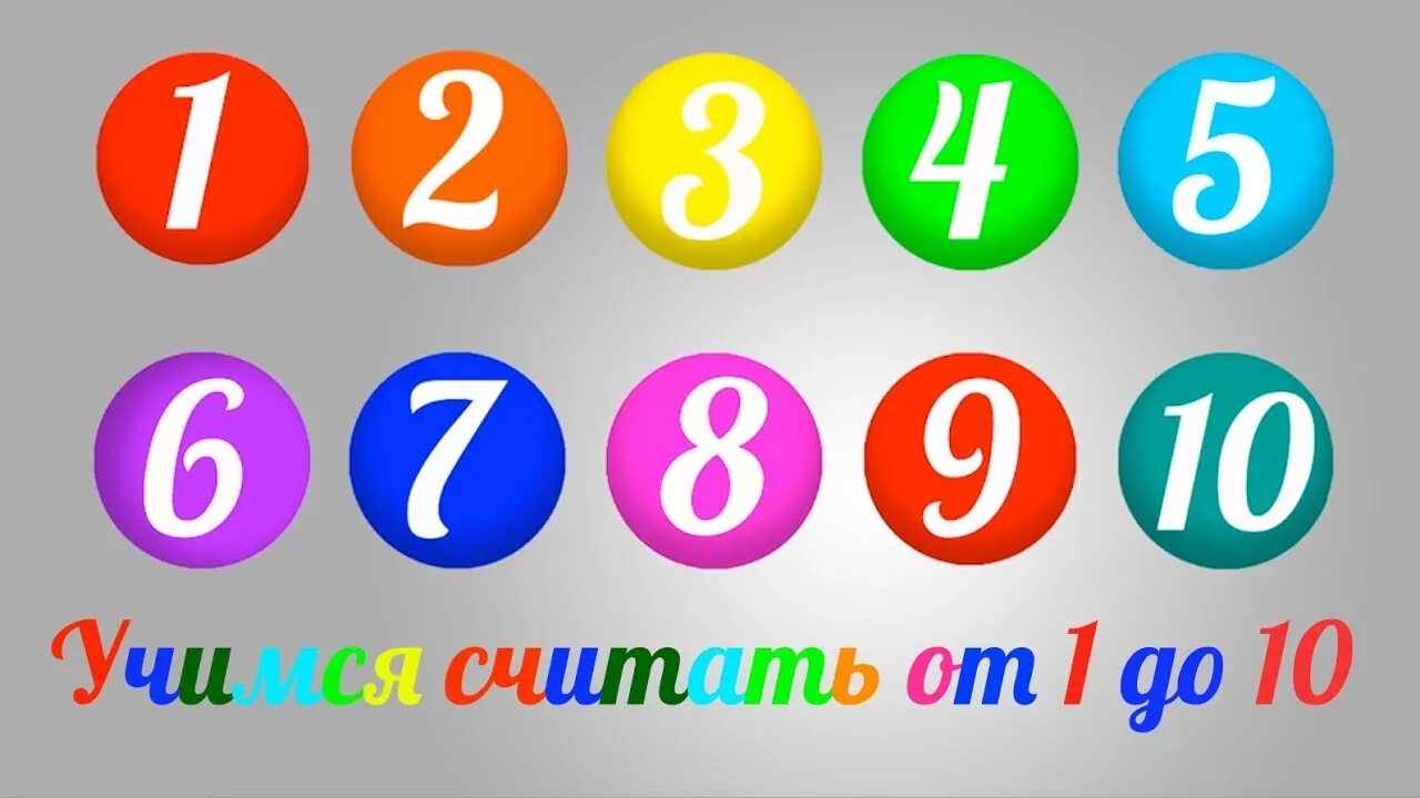 Цифры для детей в кружочках. Цифры до 10. Разноцветные цифры для детей. Цветные цифры от 1 до 10.