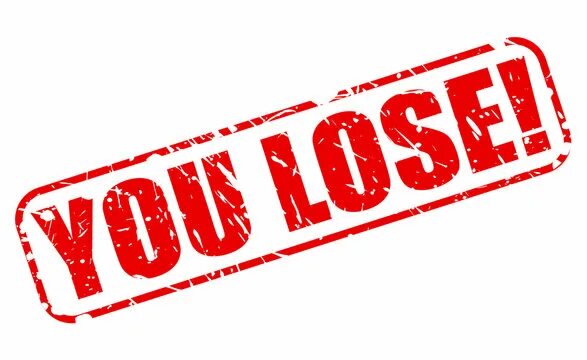 You loose. Loose vs lose. You win you lose. Надпись you lose png. U to lose.