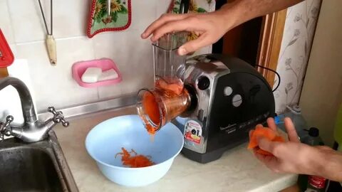 Как собрать мясорубку для овощей