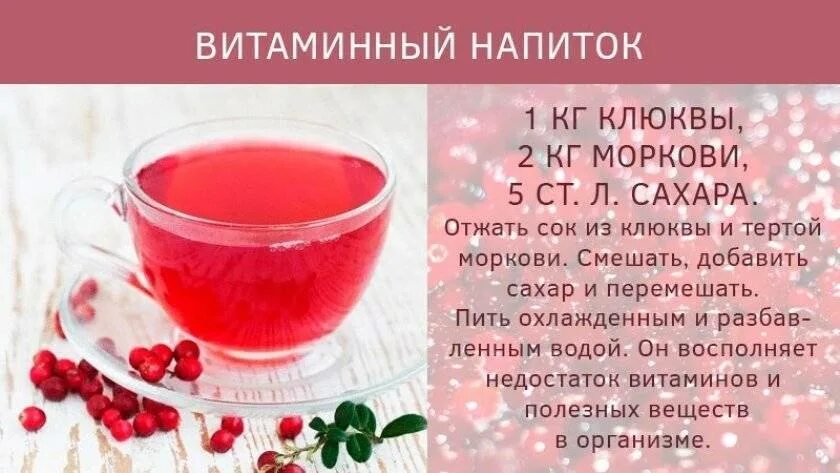 Можно ли пить клюкву