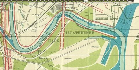 Старое русло москвы реки